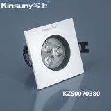 3W Commercial Grille LED Spotlight with CRI>80 (KJS0070380 -L/S)